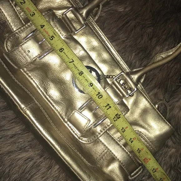 MK Gold/Silver Tone Purse - Picture 7 of 8